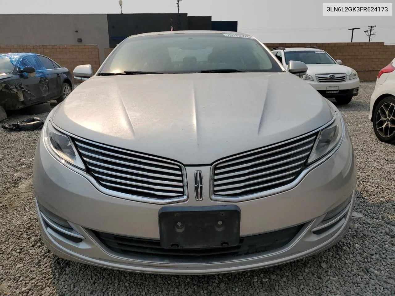 2015 Lincoln Mkz VIN: 3LN6L2GK3FR624173 Lot: 70785324