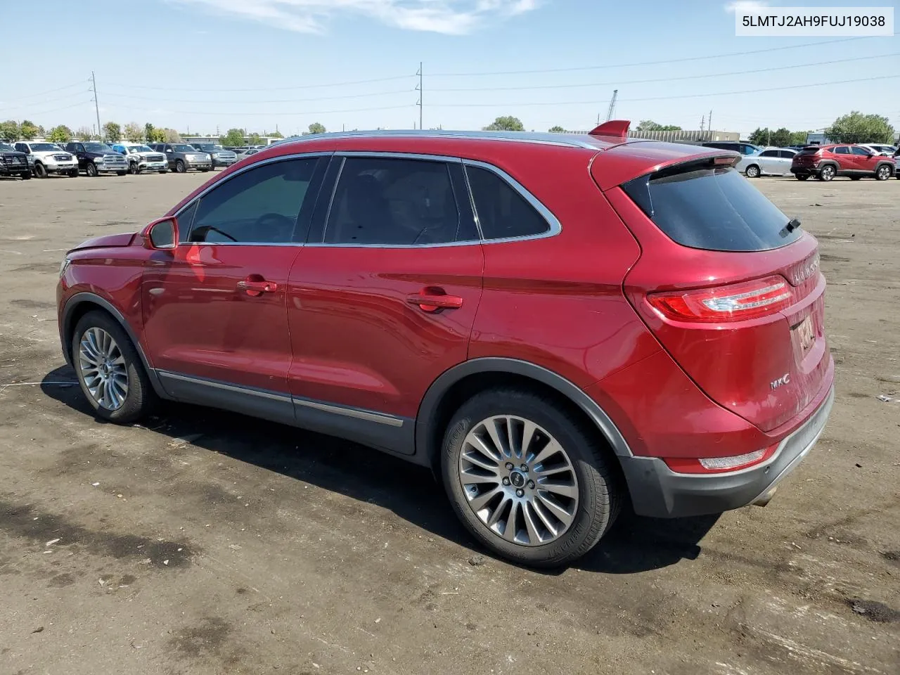 5LMTJ2AH9FUJ19038 2015 Lincoln Mkc