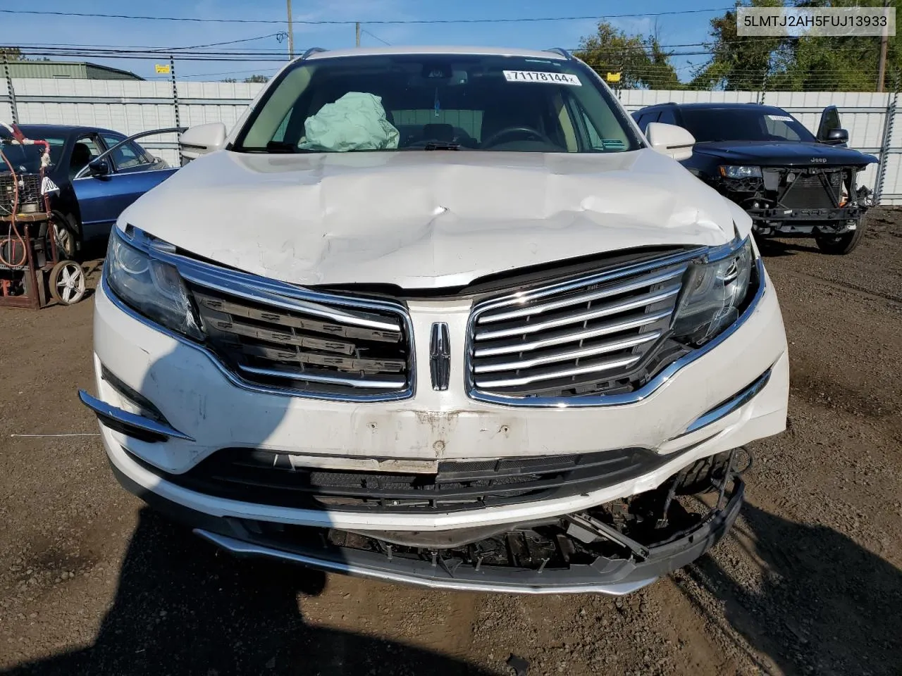 2015 Lincoln Mkc VIN: 5LMTJ2AH5FUJ13933 Lot: 71178144