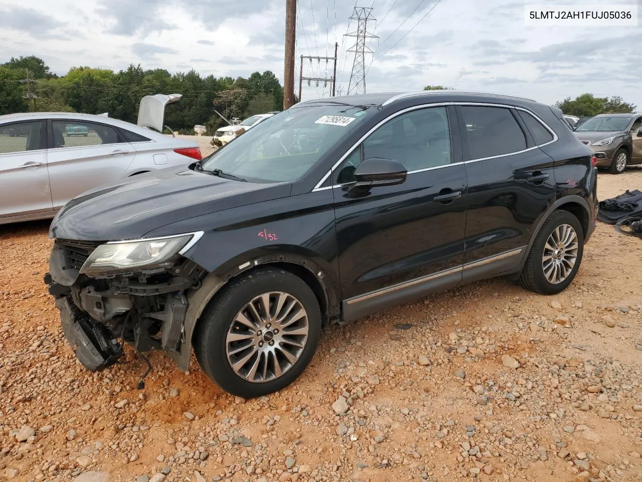 2015 Lincoln Mkc VIN: 5LMTJ2AH1FUJ05036 Lot: 71295814