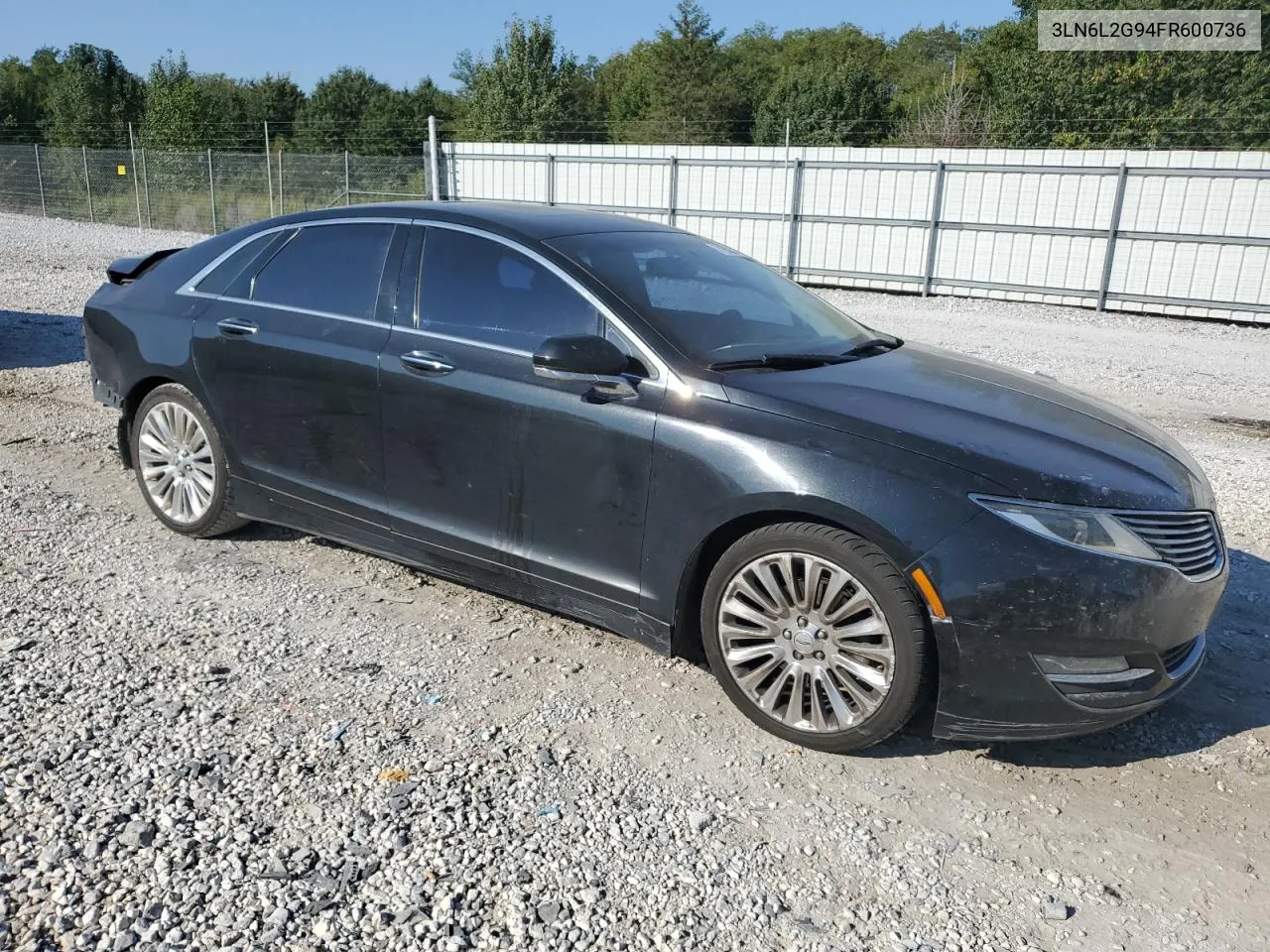 2015 Lincoln Mkz VIN: 3LN6L2G94FR600736 Lot: 71530084