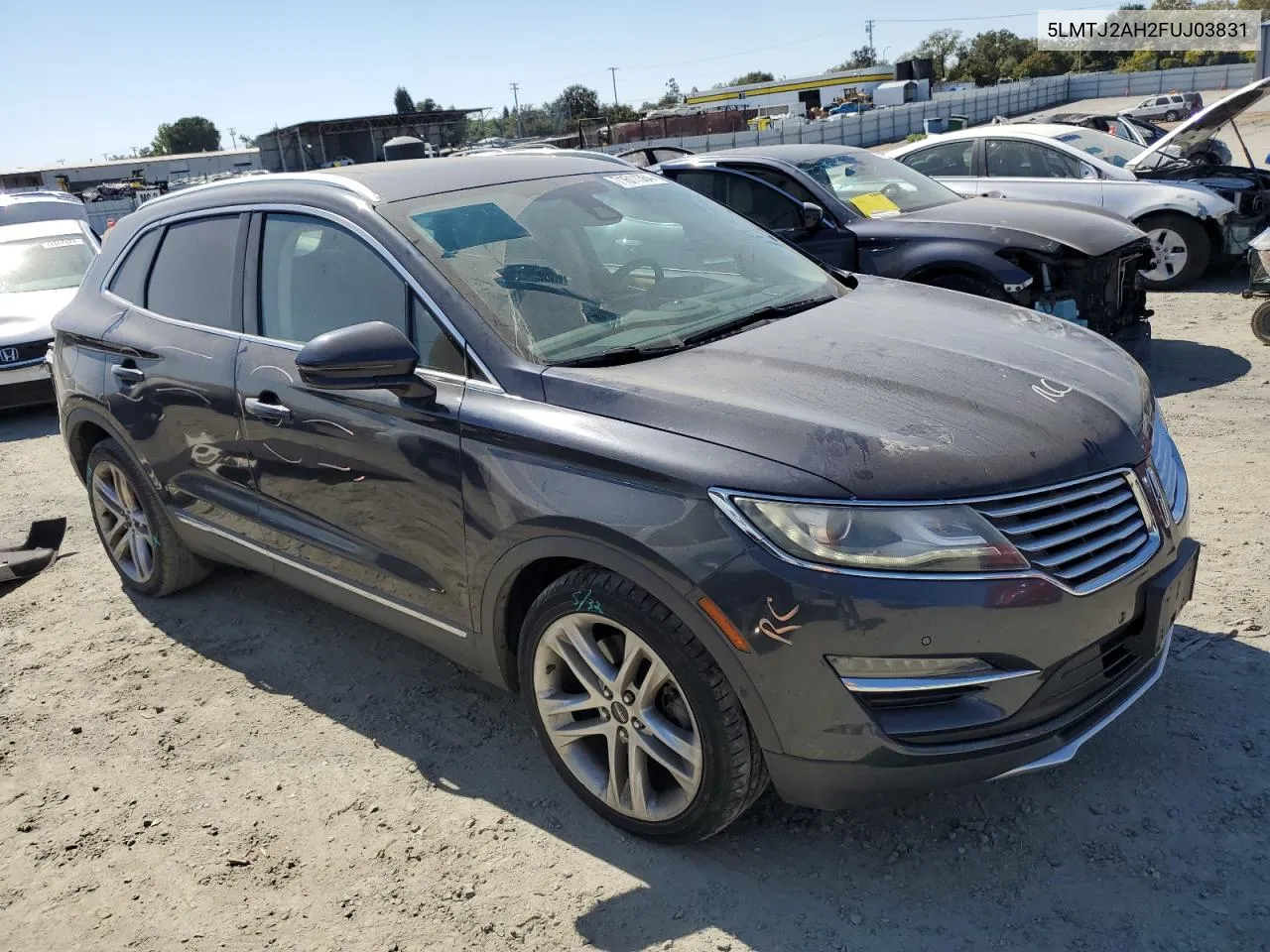 2015 Lincoln Mkc VIN: 5LMTJ2AH2FUJ03831 Lot: 71611364