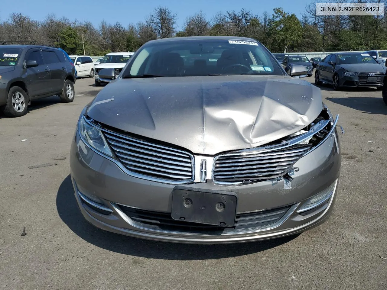 3LN6L2J92FR626423 2015 Lincoln Mkz