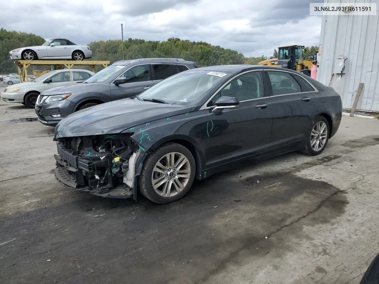 2015 Lincoln Mkz VIN: 3LN6L2J93FR611591 Lot: 72358274