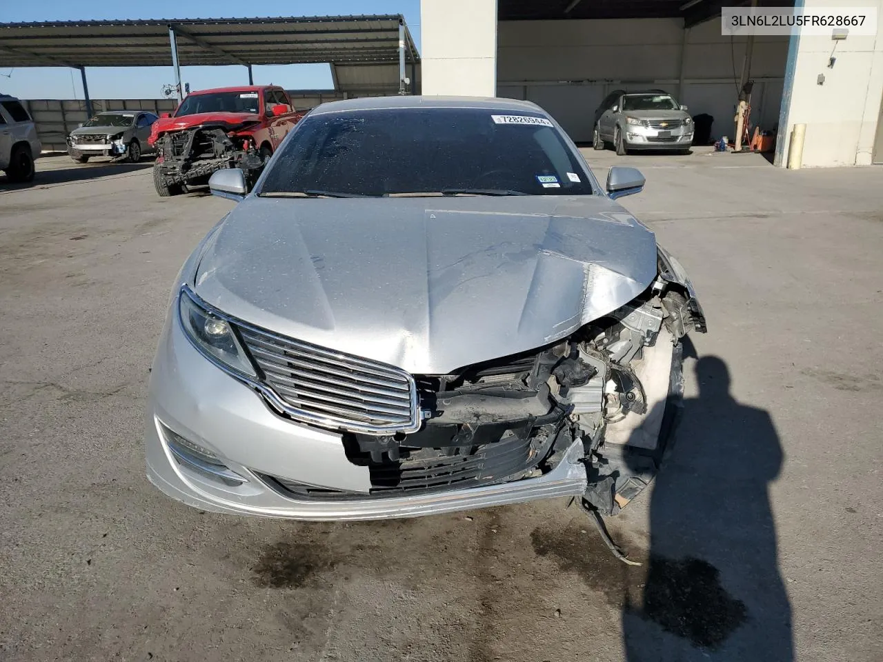 2015 Lincoln Mkz Hybrid VIN: 3LN6L2LU5FR628667 Lot: 72826944