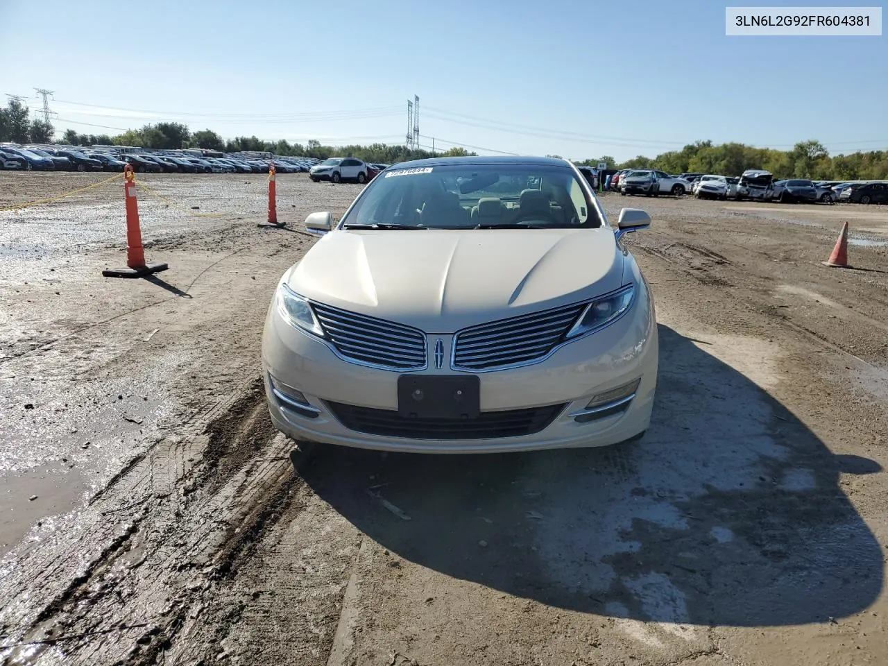 3LN6L2G92FR604381 2015 Lincoln Mkz