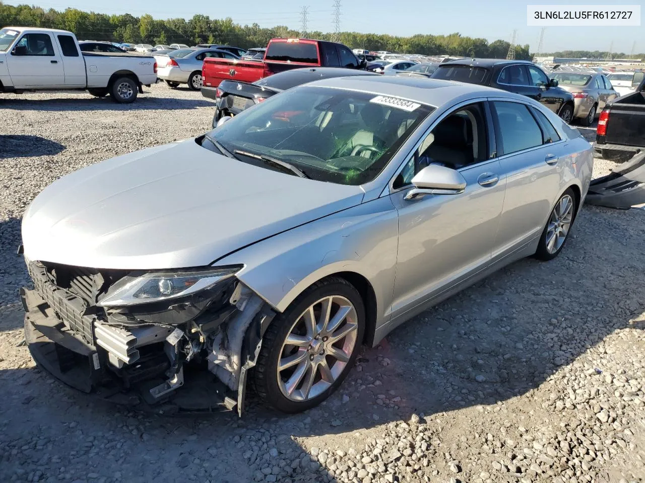 3LN6L2LU5FR612727 2015 Lincoln Mkz Hybrid