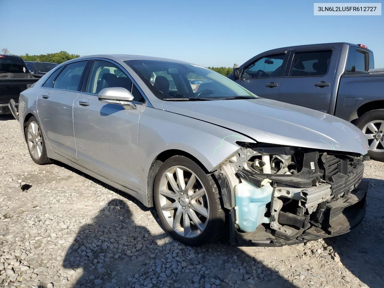 2015 Lincoln Mkz Hybrid VIN: 3LN6L2LU5FR612727 Lot: 73333584