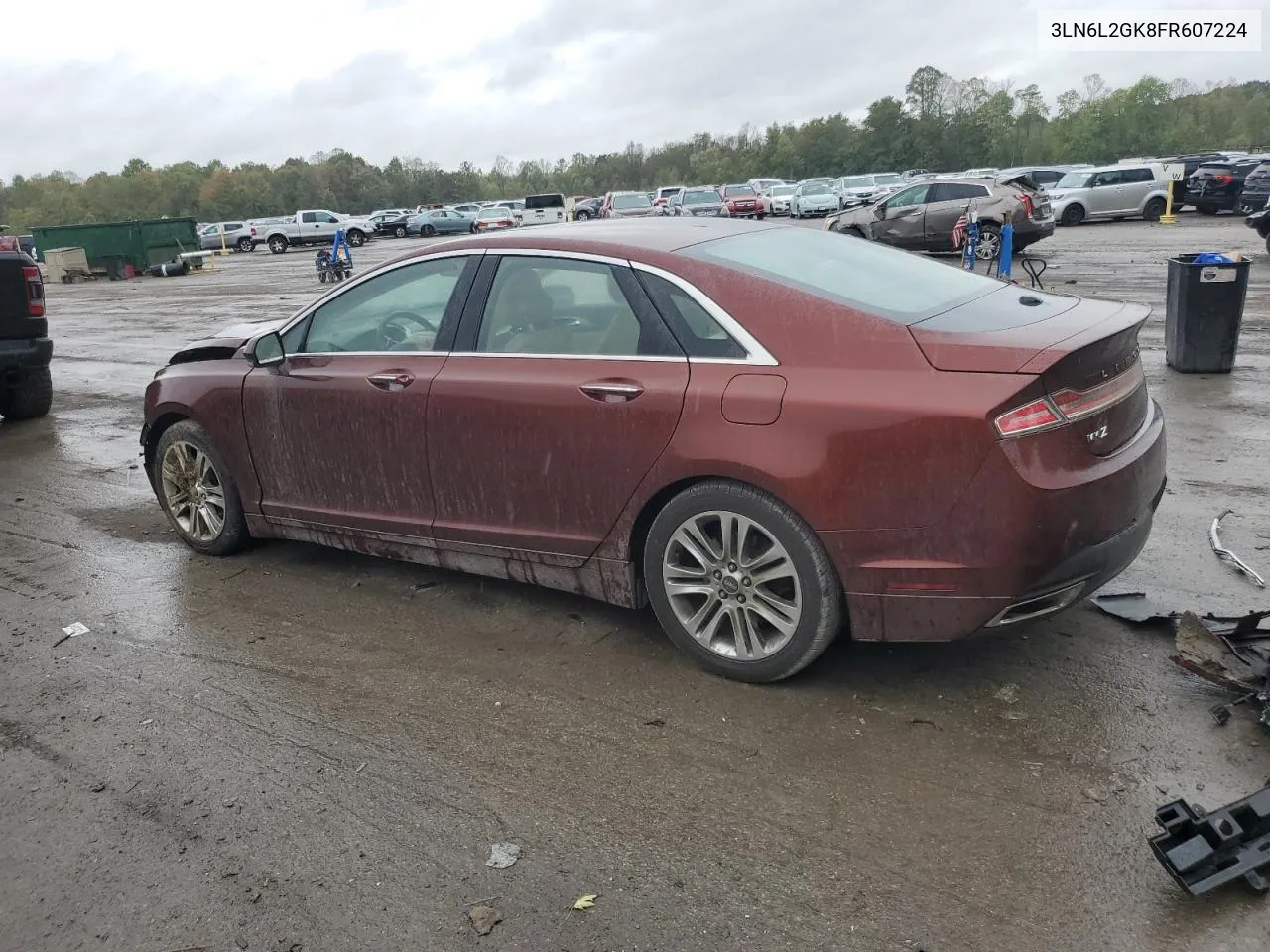 2015 Lincoln Mkz VIN: 3LN6L2GK8FR607224 Lot: 73671614