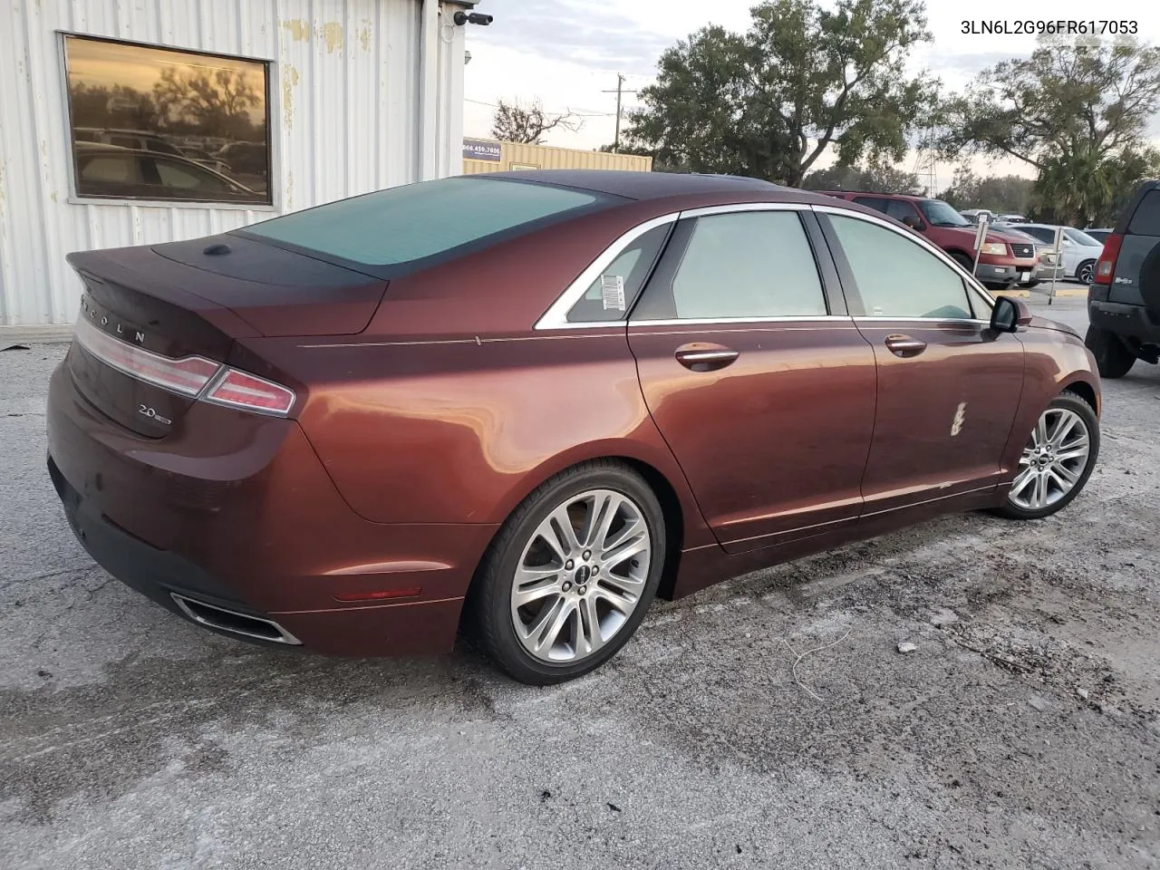 2015 Lincoln Mkz VIN: 3LN6L2G96FR617053 Lot: 73819644