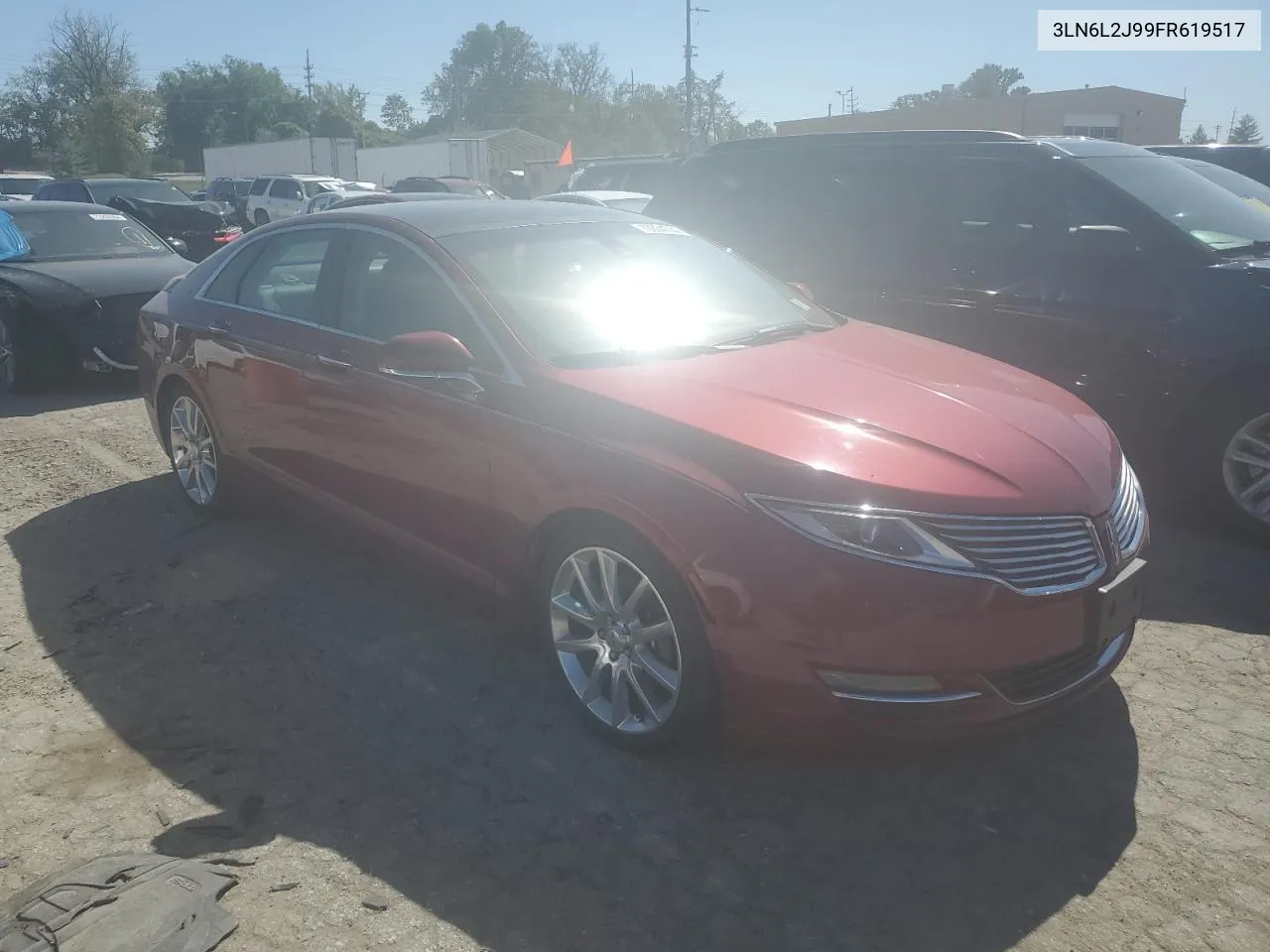 2015 Lincoln Mkz VIN: 3LN6L2J99FR619517 Lot: 73834754