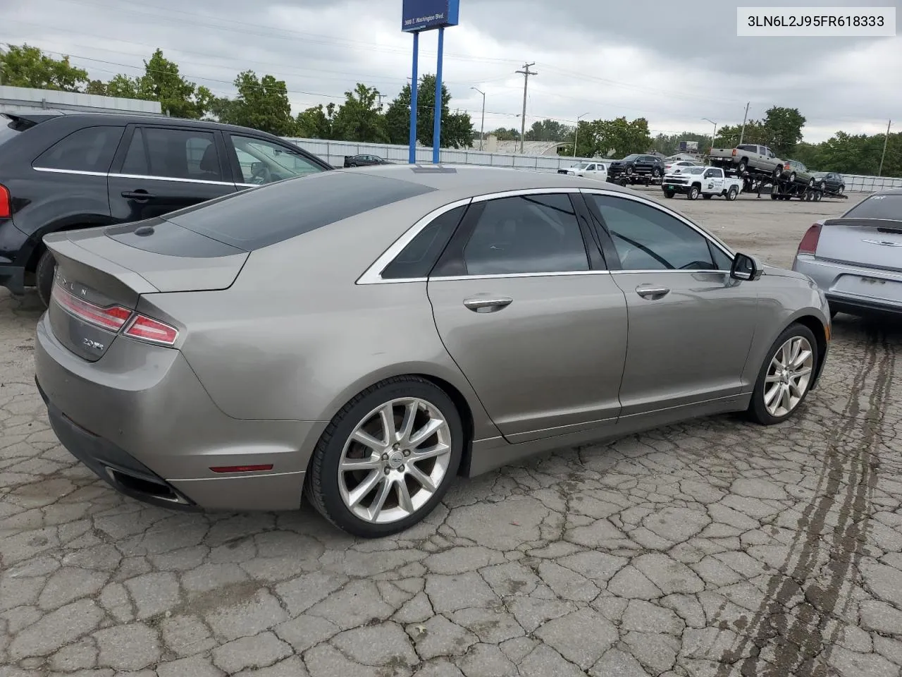 2015 Lincoln Mkz VIN: 3LN6L2J95FR618333 Lot: 73920544