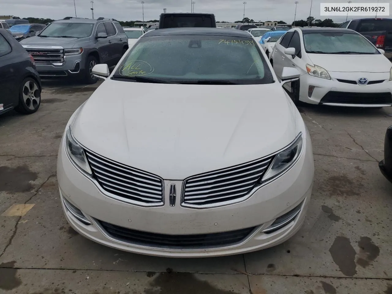 3LN6L2GK2FR619272 2015 Lincoln Mkz