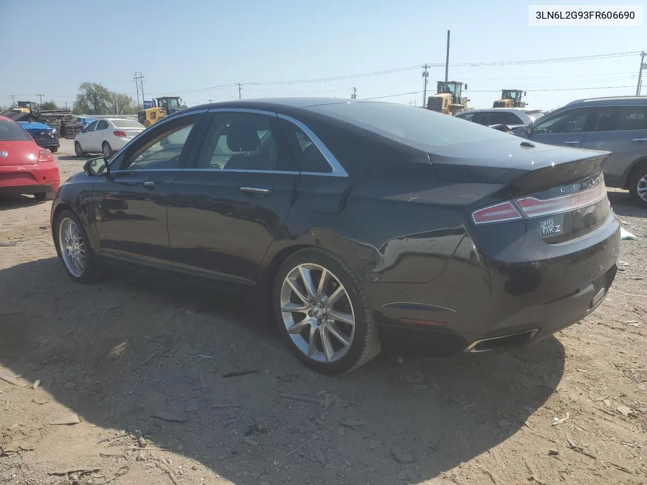 2015 Lincoln Mkz VIN: 3LN6L2G93FR606690 Lot: 74879374