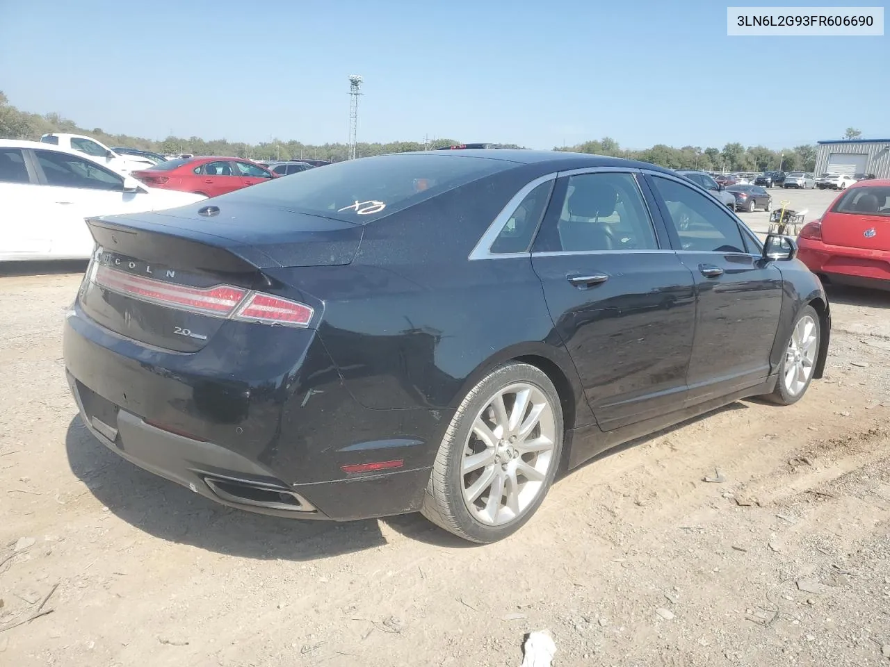 2015 Lincoln Mkz VIN: 3LN6L2G93FR606690 Lot: 74879374