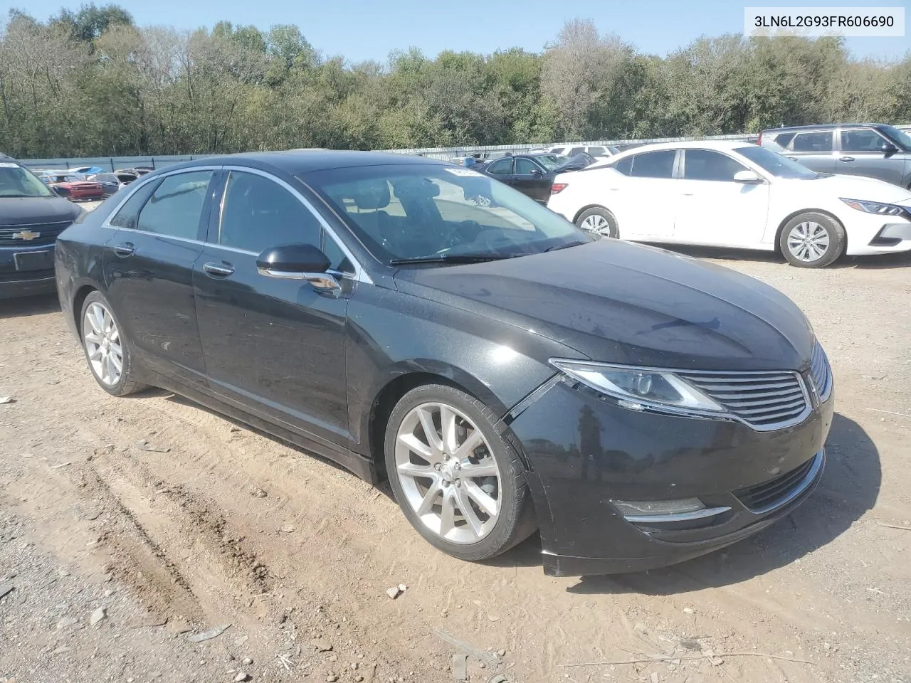 2015 Lincoln Mkz VIN: 3LN6L2G93FR606690 Lot: 74879374