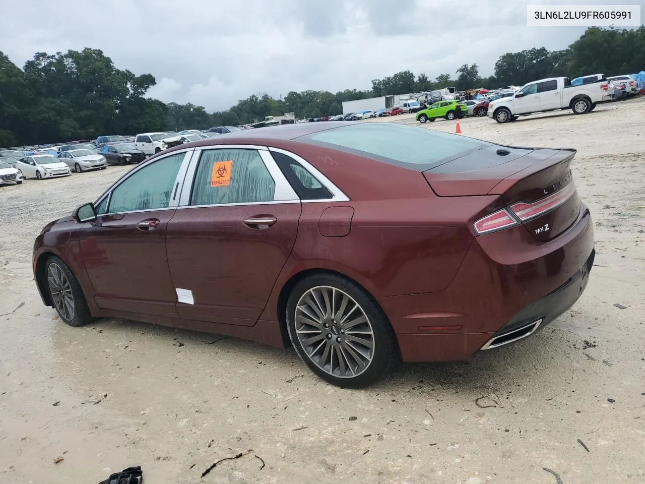 3LN6L2LU9FR605991 2015 Lincoln Mkz Hybrid