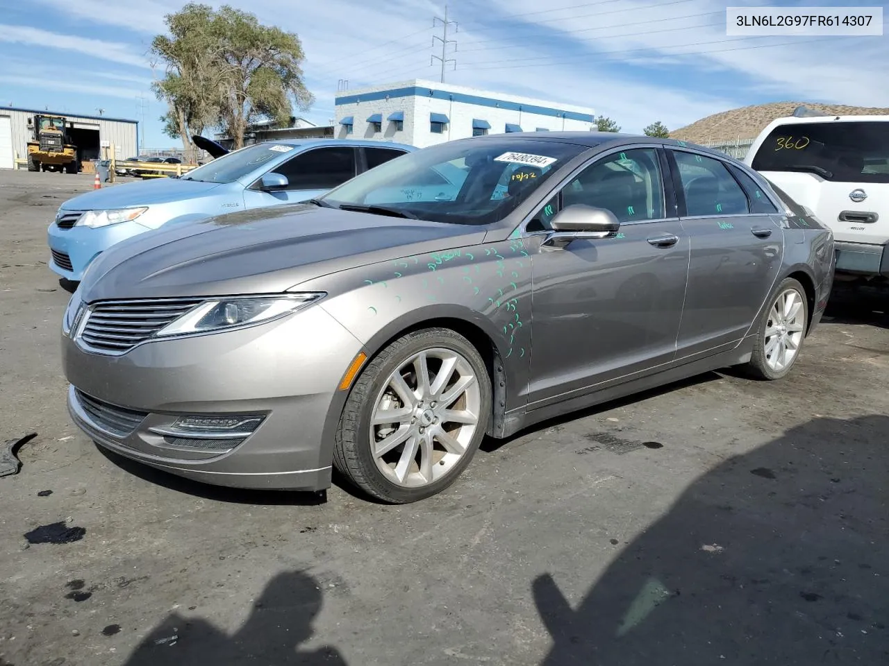 2015 Lincoln Mkz VIN: 3LN6L2G97FR614307 Lot: 76480394