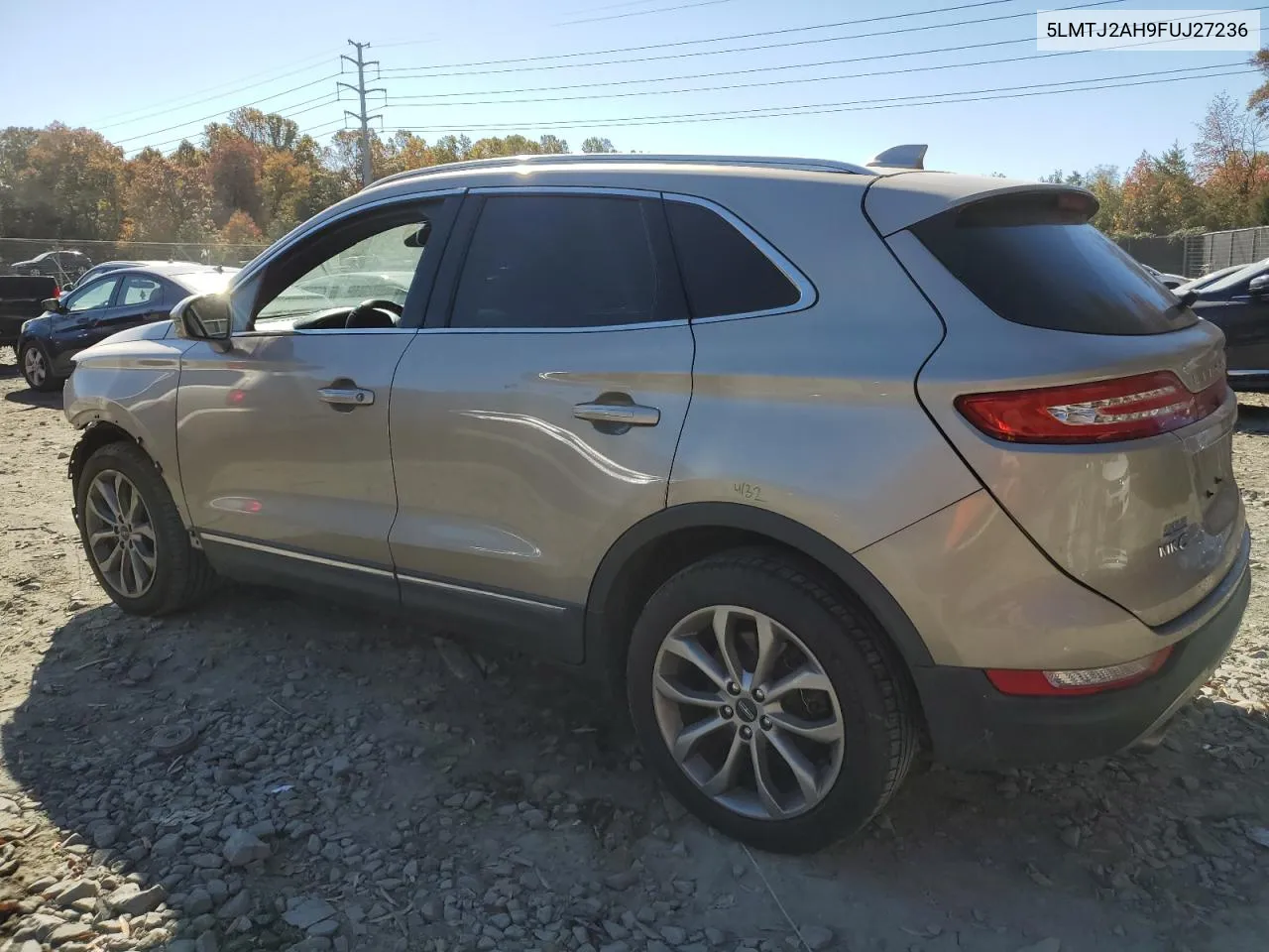 2015 Lincoln Mkc VIN: 5LMTJ2AH9FUJ27236 Lot: 77967394