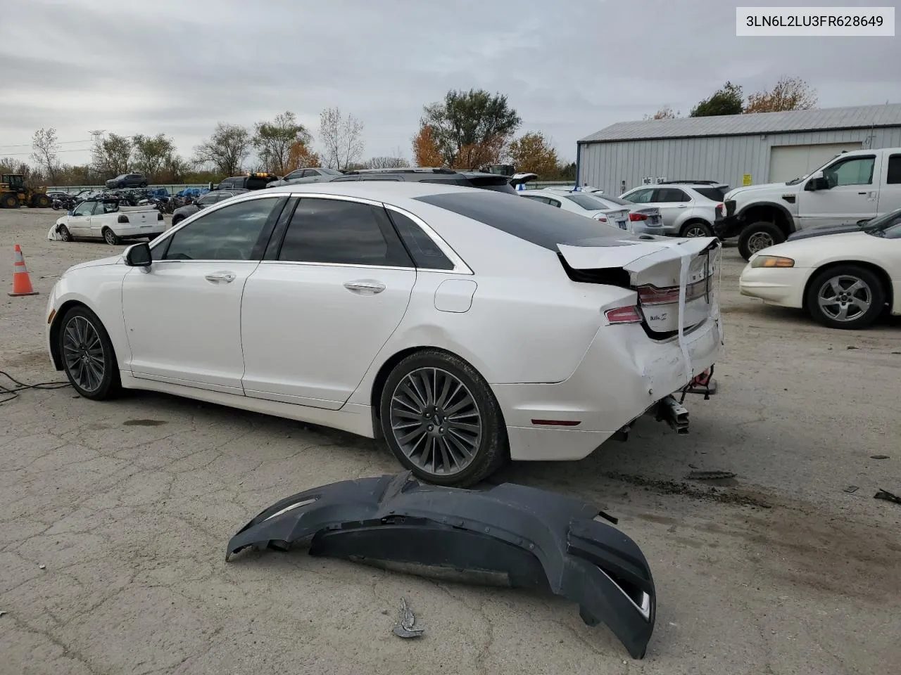 3LN6L2LU3FR628649 2015 Lincoln Mkz Hybrid