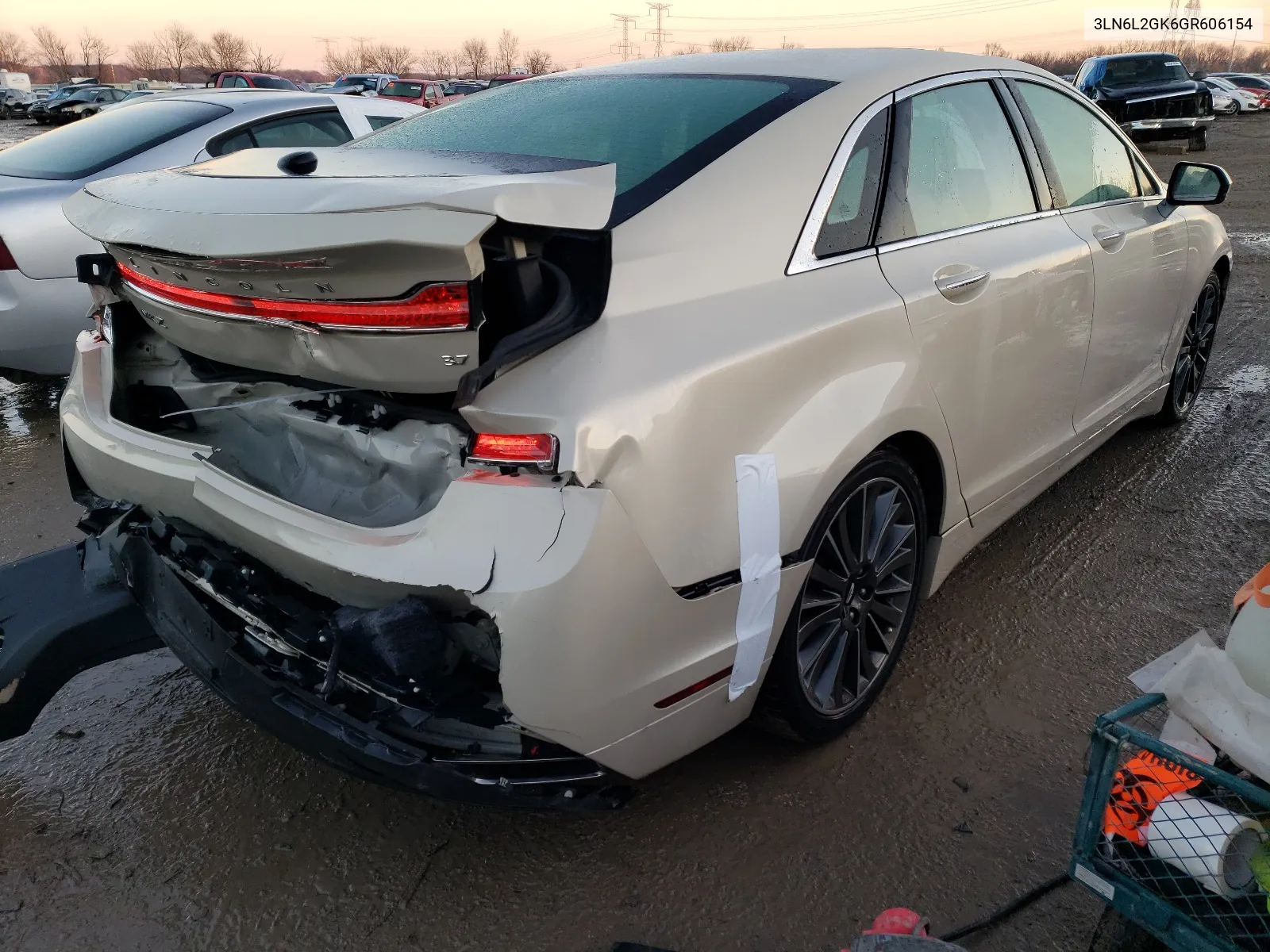 3LN6L2GK6GR606154 2016 Lincoln Mkz