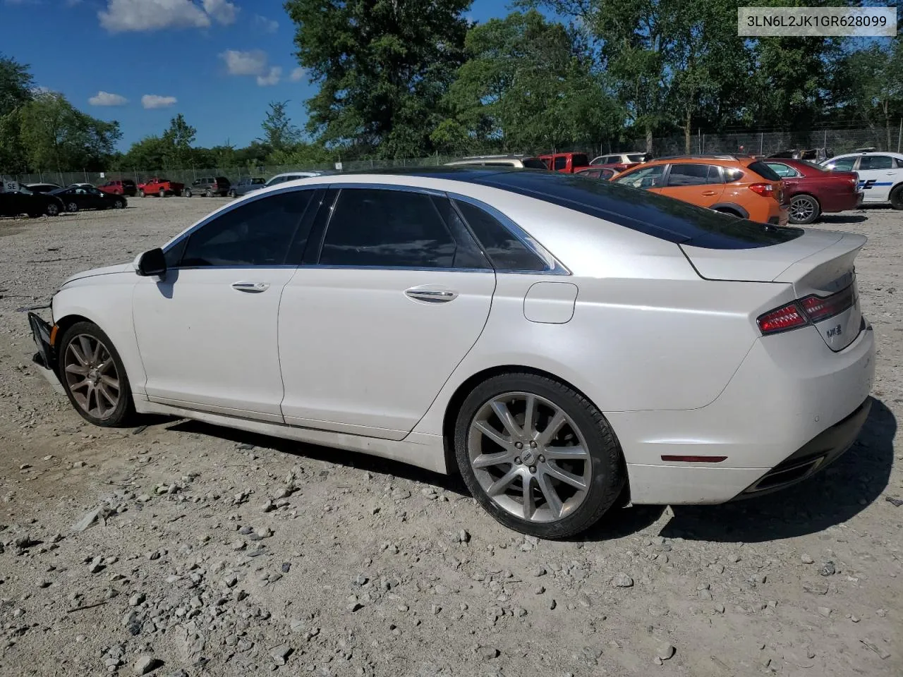 2016 Lincoln Mkz VIN: 3LN6L2JK1GR628099 Lot: 60953024