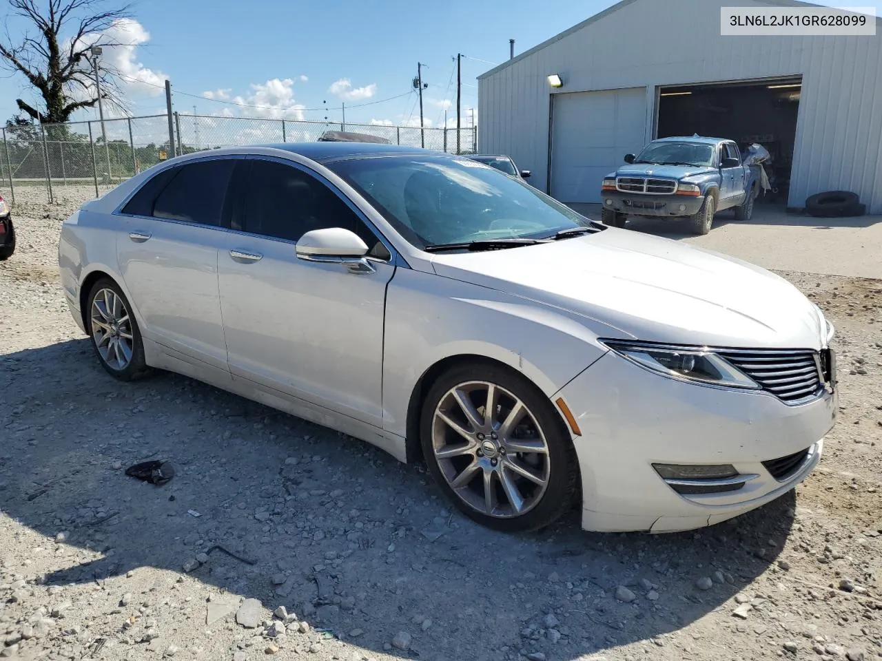 2016 Lincoln Mkz VIN: 3LN6L2JK1GR628099 Lot: 60953024