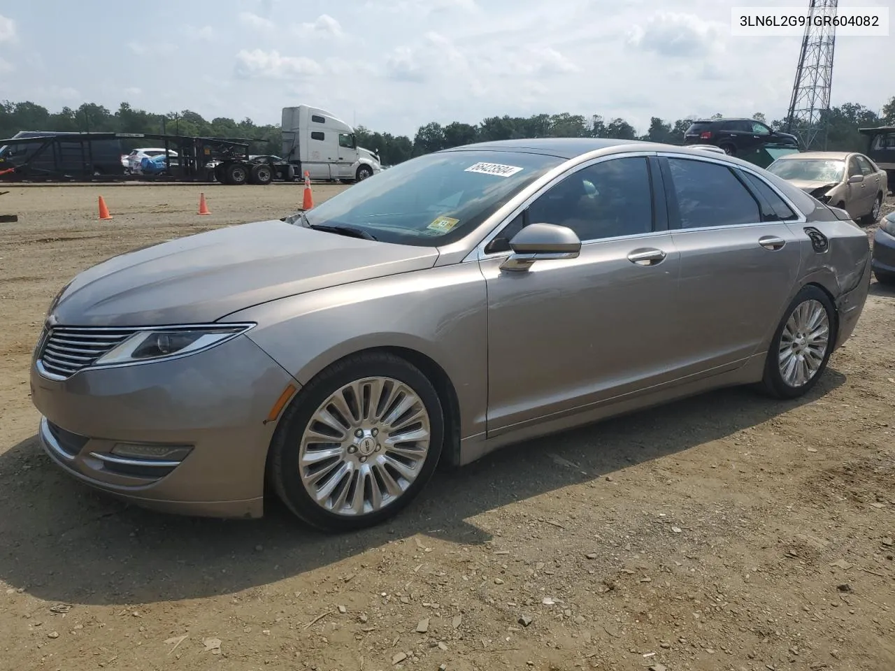 2016 Lincoln Mkz VIN: 3LN6L2G91GR604082 Lot: 66423504