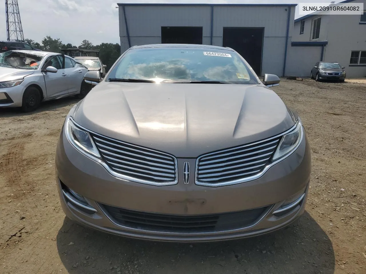 2016 Lincoln Mkz VIN: 3LN6L2G91GR604082 Lot: 66423504