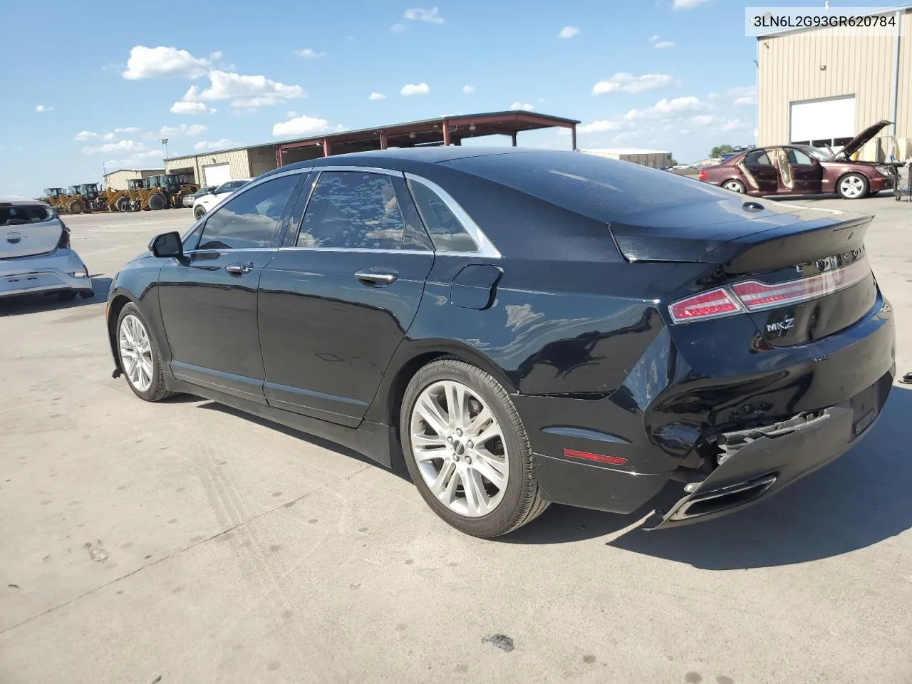 2016 Lincoln Mkz VIN: 3LN6L2G93GR620784 Lot: 66950834