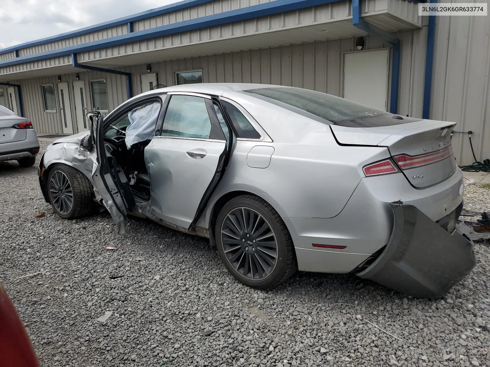 2016 Lincoln Mkz VIN: 3LN6L2GK6GR633774 Lot: 67005854