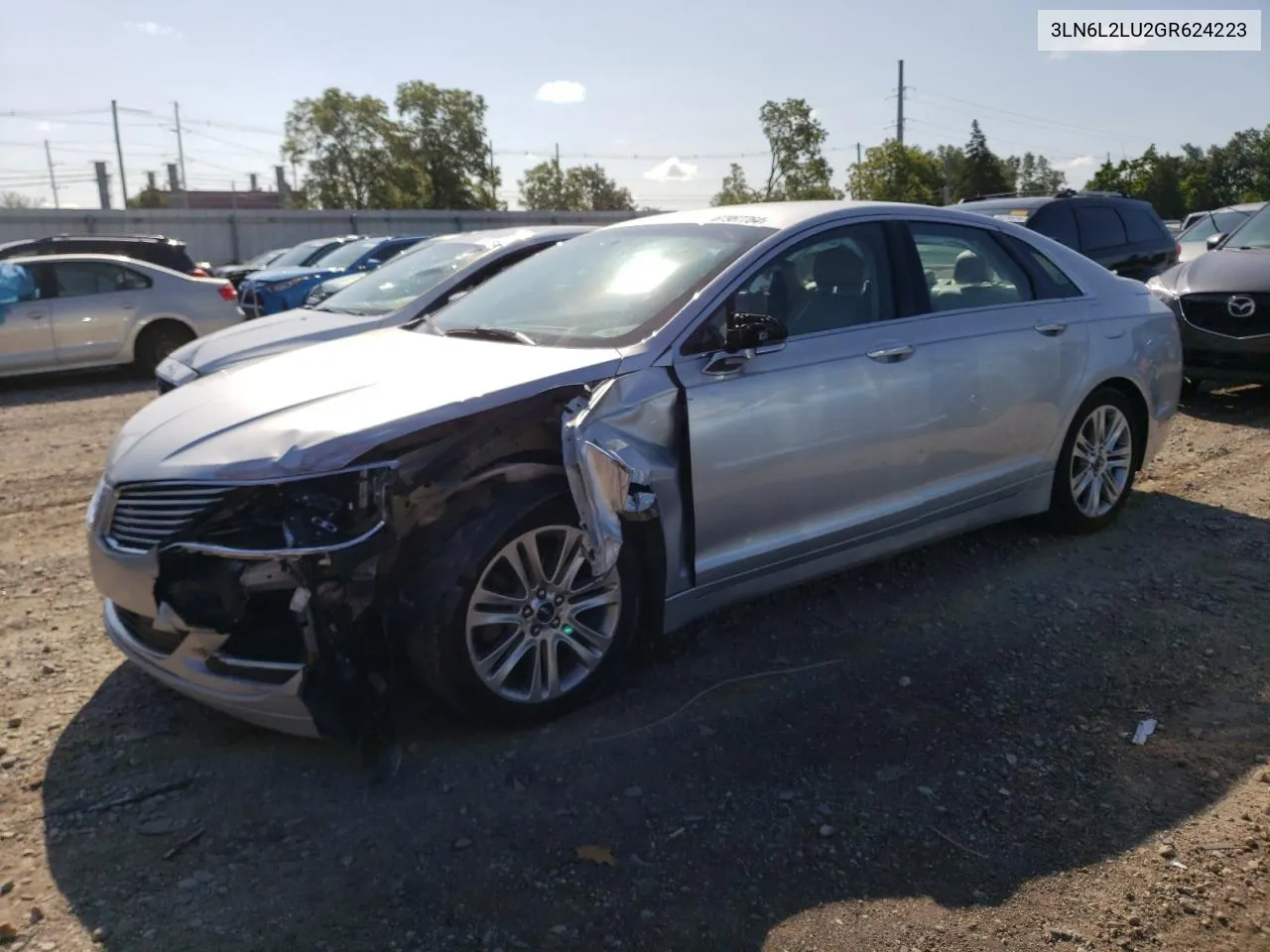 3LN6L2LU2GR624223 2016 Lincoln Mkz Hybrid