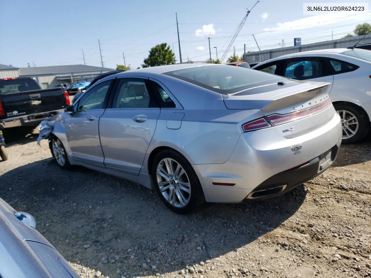 3LN6L2LU2GR624223 2016 Lincoln Mkz Hybrid