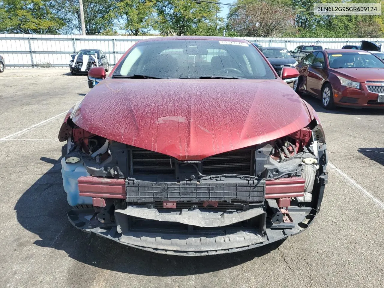 2016 Lincoln Mkz VIN: 3LN6L2G95GR609124 Lot: 69577774