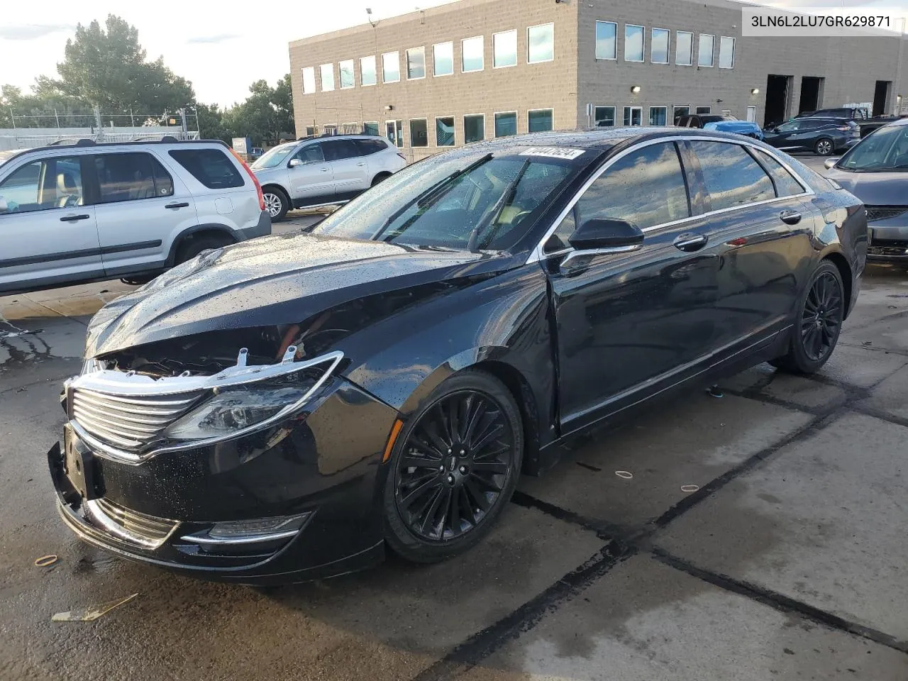 3LN6L2LU7GR629871 2016 Lincoln Mkz Hybrid