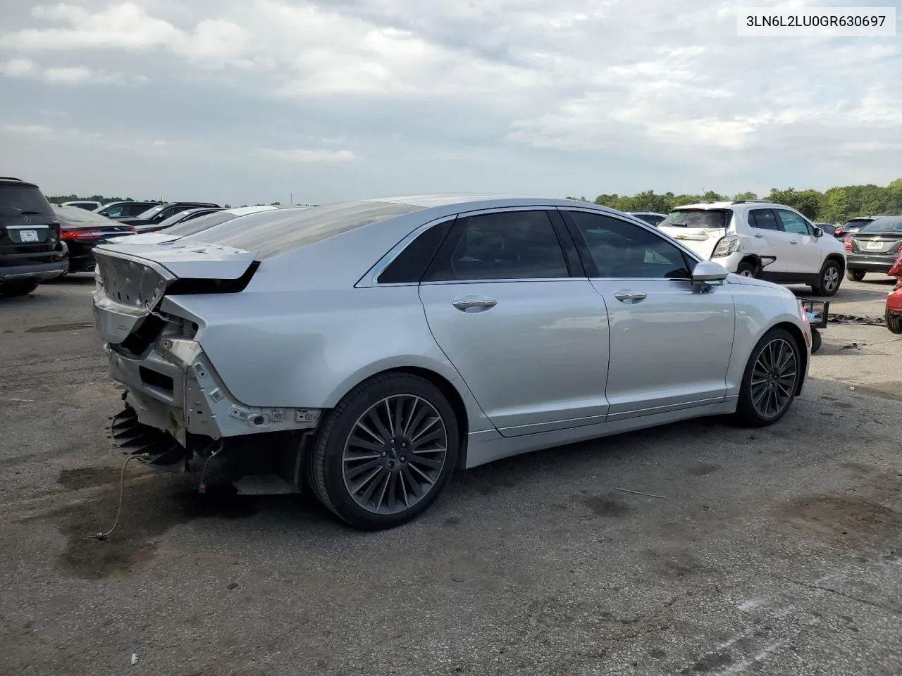 2016 Lincoln Mkz Hybrid VIN: 3LN6L2LU0GR630697 Lot: 70673294