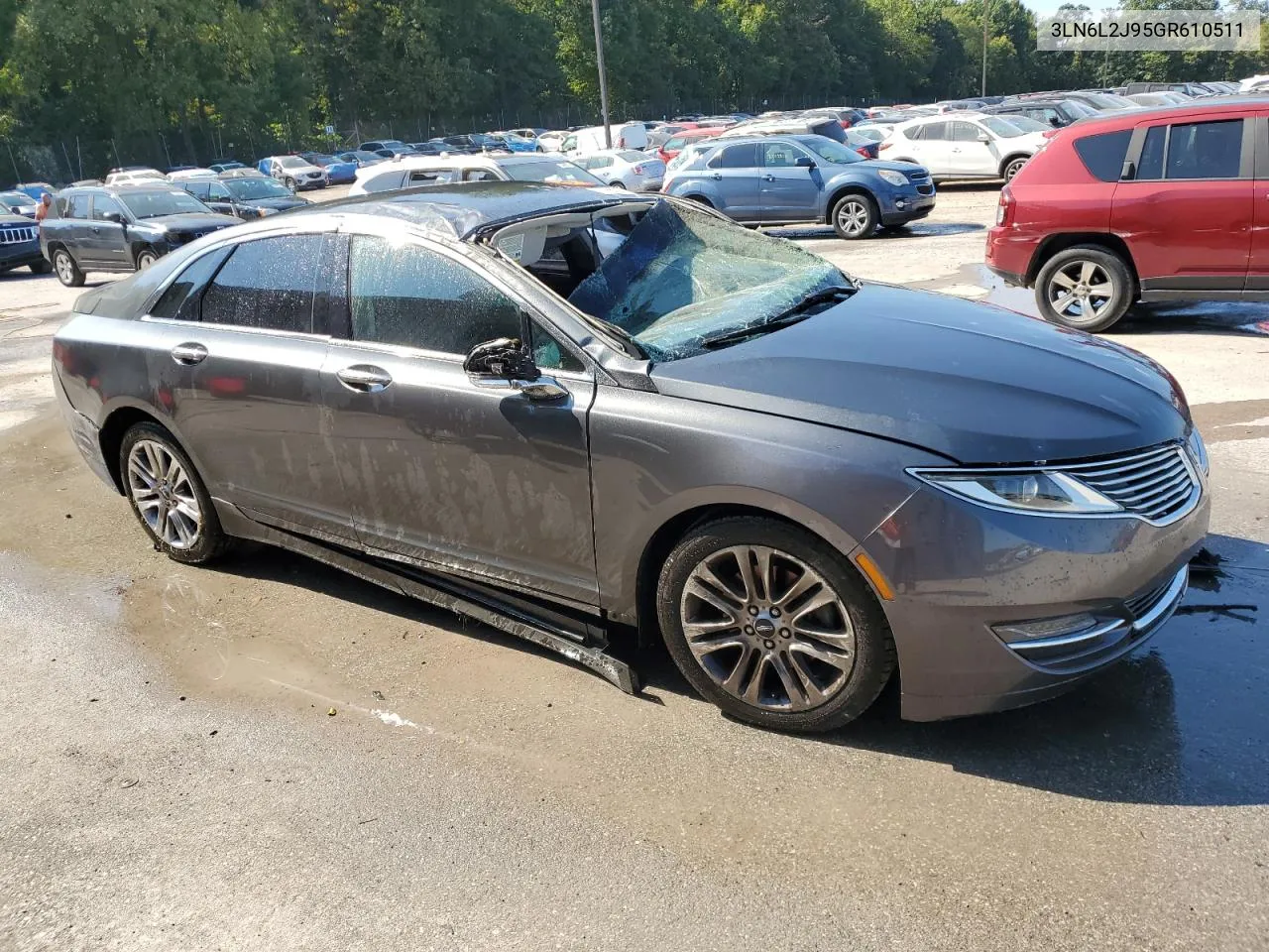 2016 Lincoln Mkz VIN: 3LN6L2J95GR610511 Lot: 70985274