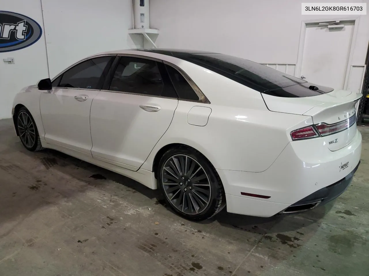 2016 Lincoln Mkz VIN: 3LN6L2GK8GR616703 Lot: 72548874