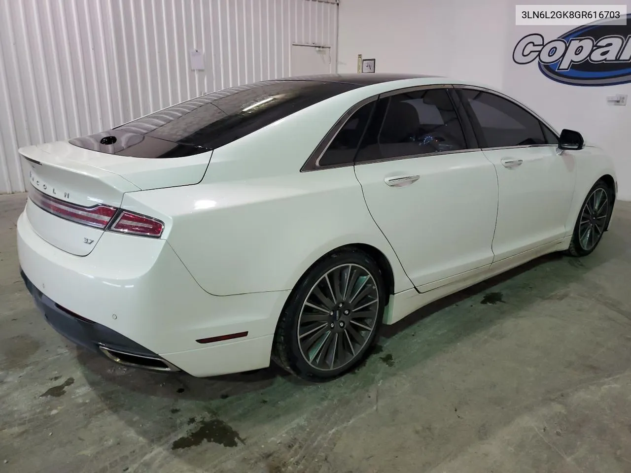 2016 Lincoln Mkz VIN: 3LN6L2GK8GR616703 Lot: 72548874