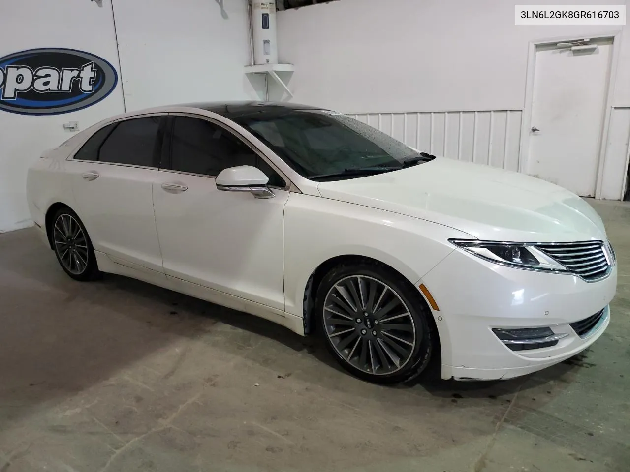 2016 Lincoln Mkz VIN: 3LN6L2GK8GR616703 Lot: 72548874