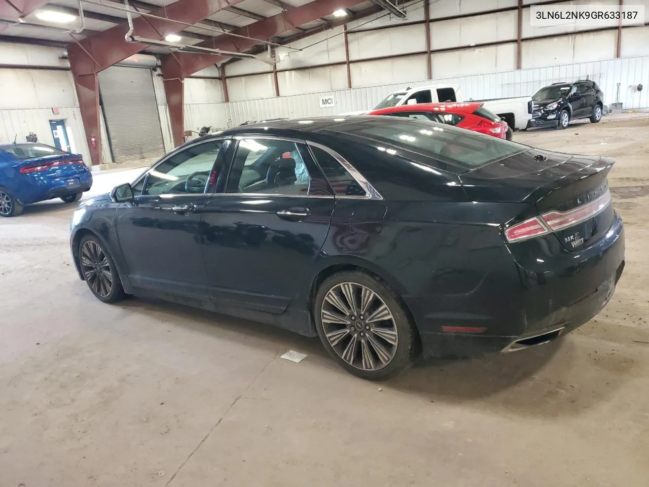 2016 Lincoln Mkz Black Label VIN: 3LN6L2NK9GR633187 Lot: 72570294