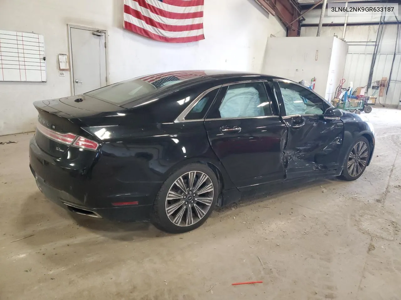 2016 Lincoln Mkz Black Label VIN: 3LN6L2NK9GR633187 Lot: 72570294