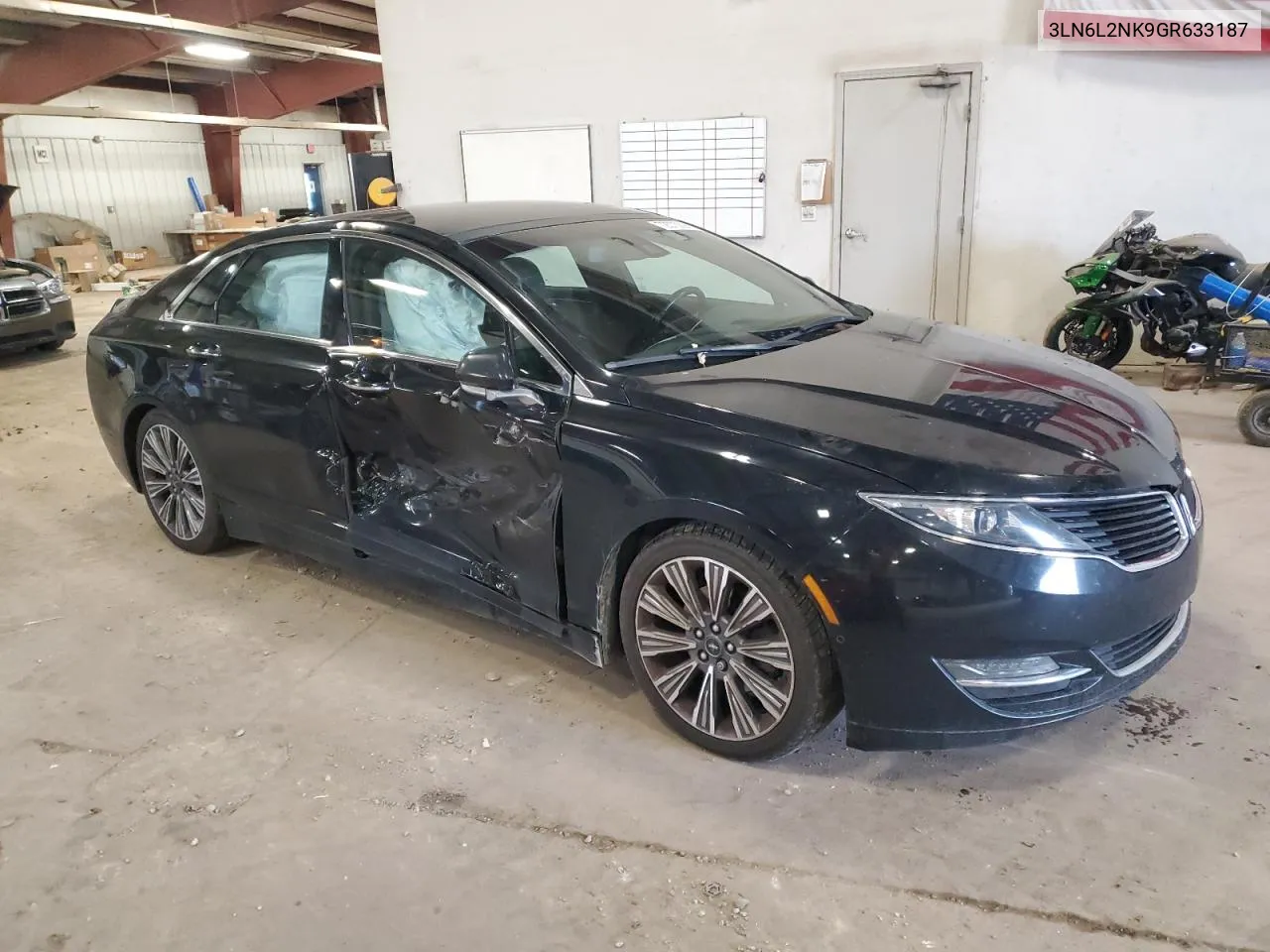 2016 Lincoln Mkz Black Label VIN: 3LN6L2NK9GR633187 Lot: 72570294