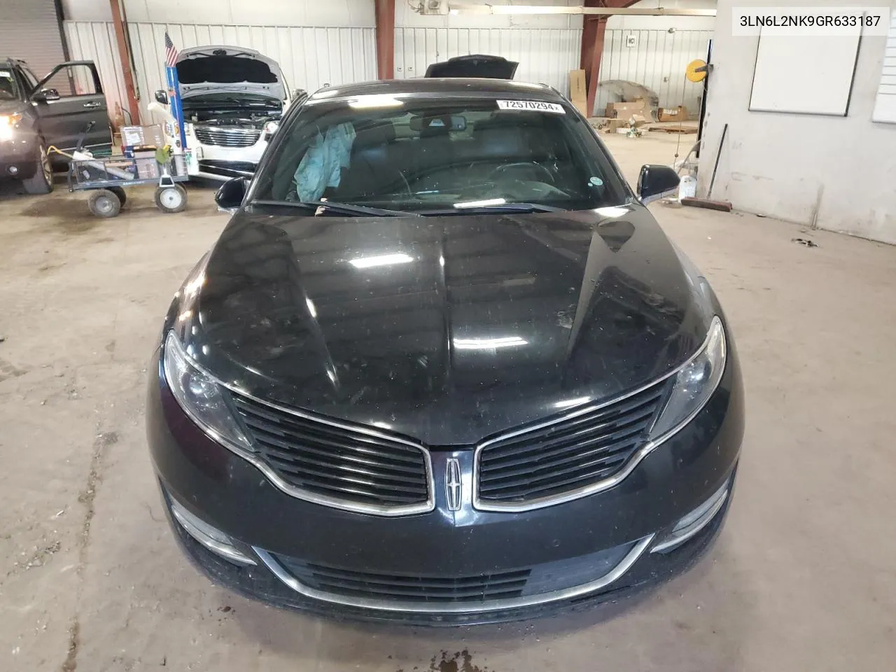 2016 Lincoln Mkz Black Label VIN: 3LN6L2NK9GR633187 Lot: 72570294