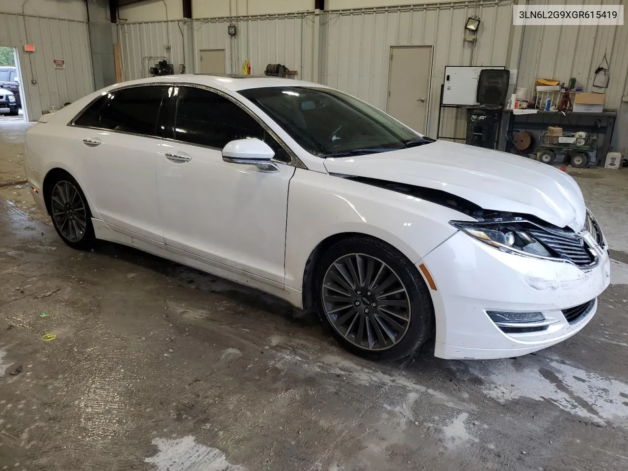 2016 Lincoln Mkz VIN: 3LN6L2G9XGR615419 Lot: 72592874