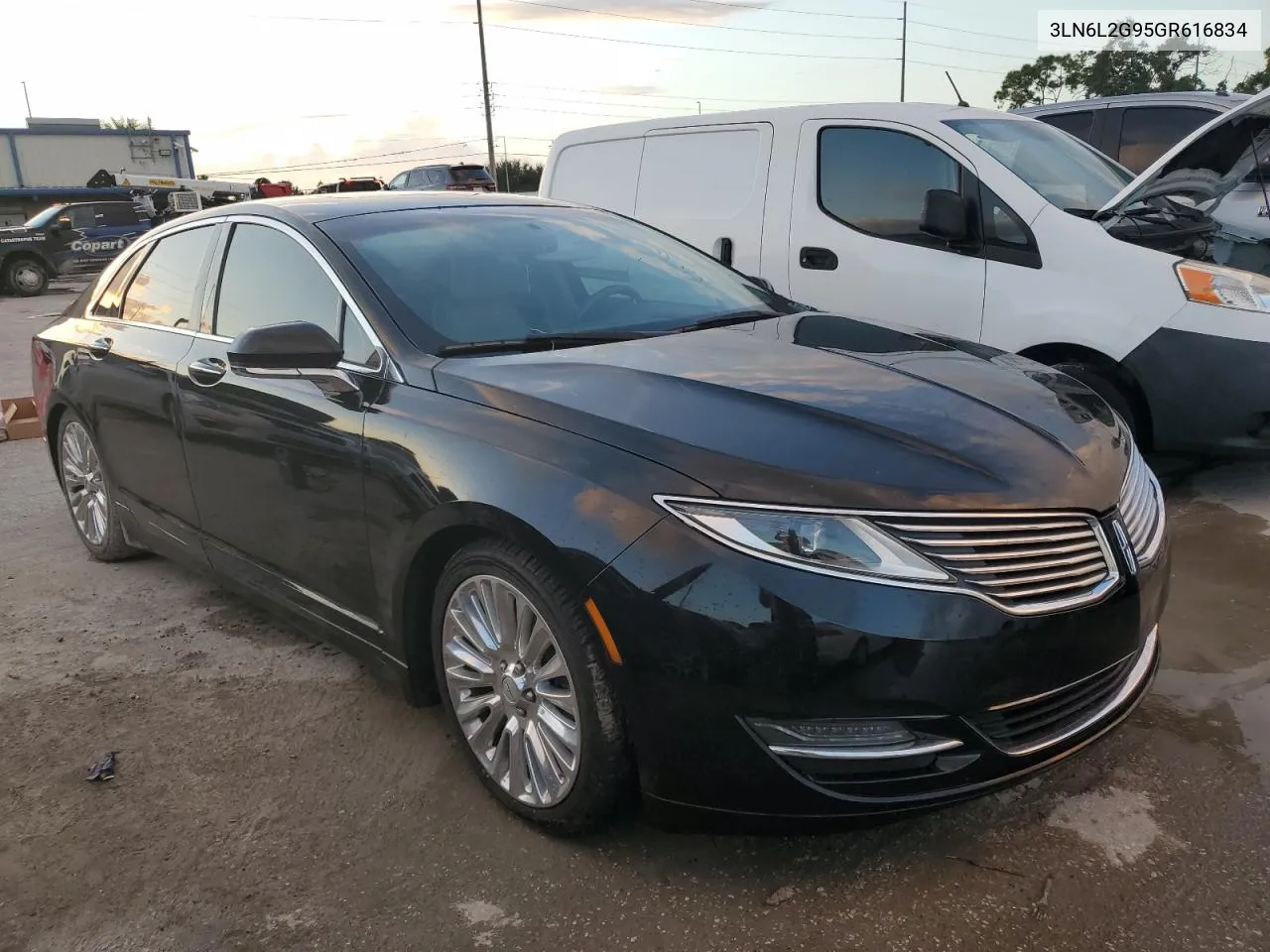 2016 Lincoln Mkz VIN: 3LN6L2G95GR616834 Lot: 73824594