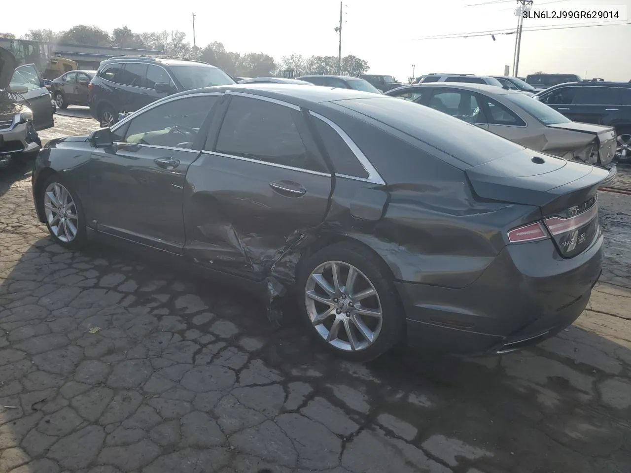 2016 Lincoln Mkz VIN: 3LN6L2J99GR629014 Lot: 78226894