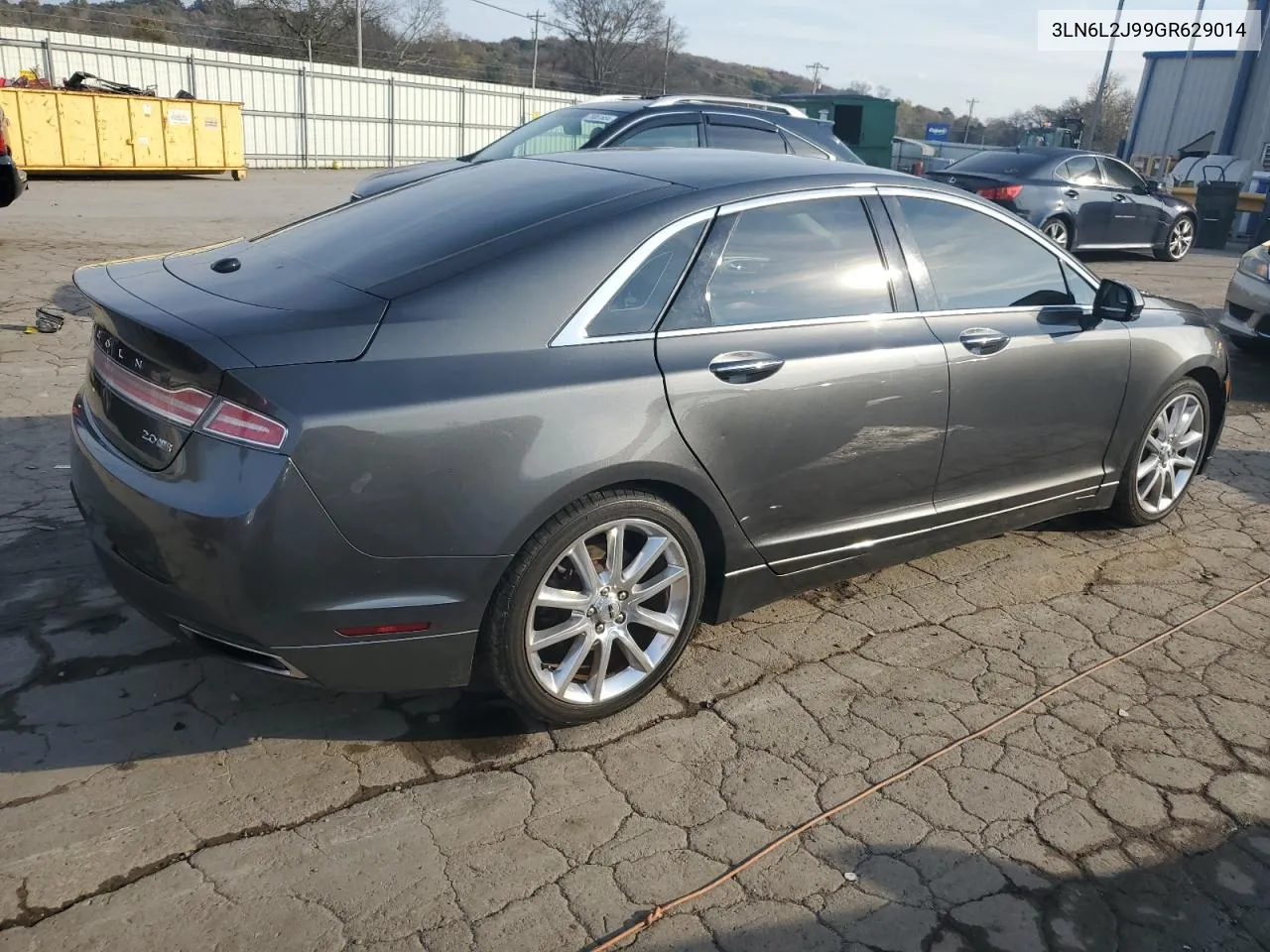 2016 Lincoln Mkz VIN: 3LN6L2J99GR629014 Lot: 78226894