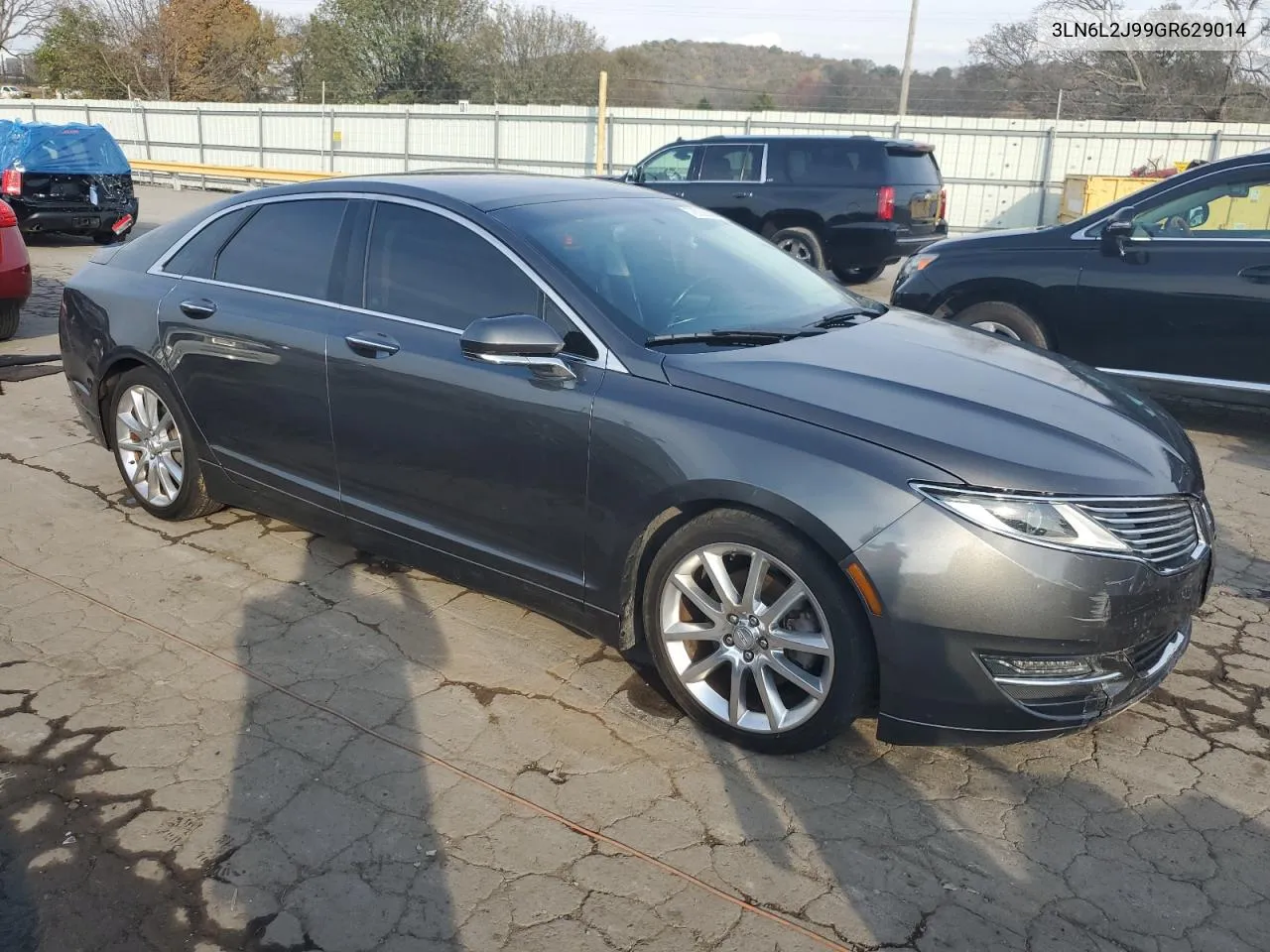 2016 Lincoln Mkz VIN: 3LN6L2J99GR629014 Lot: 78226894