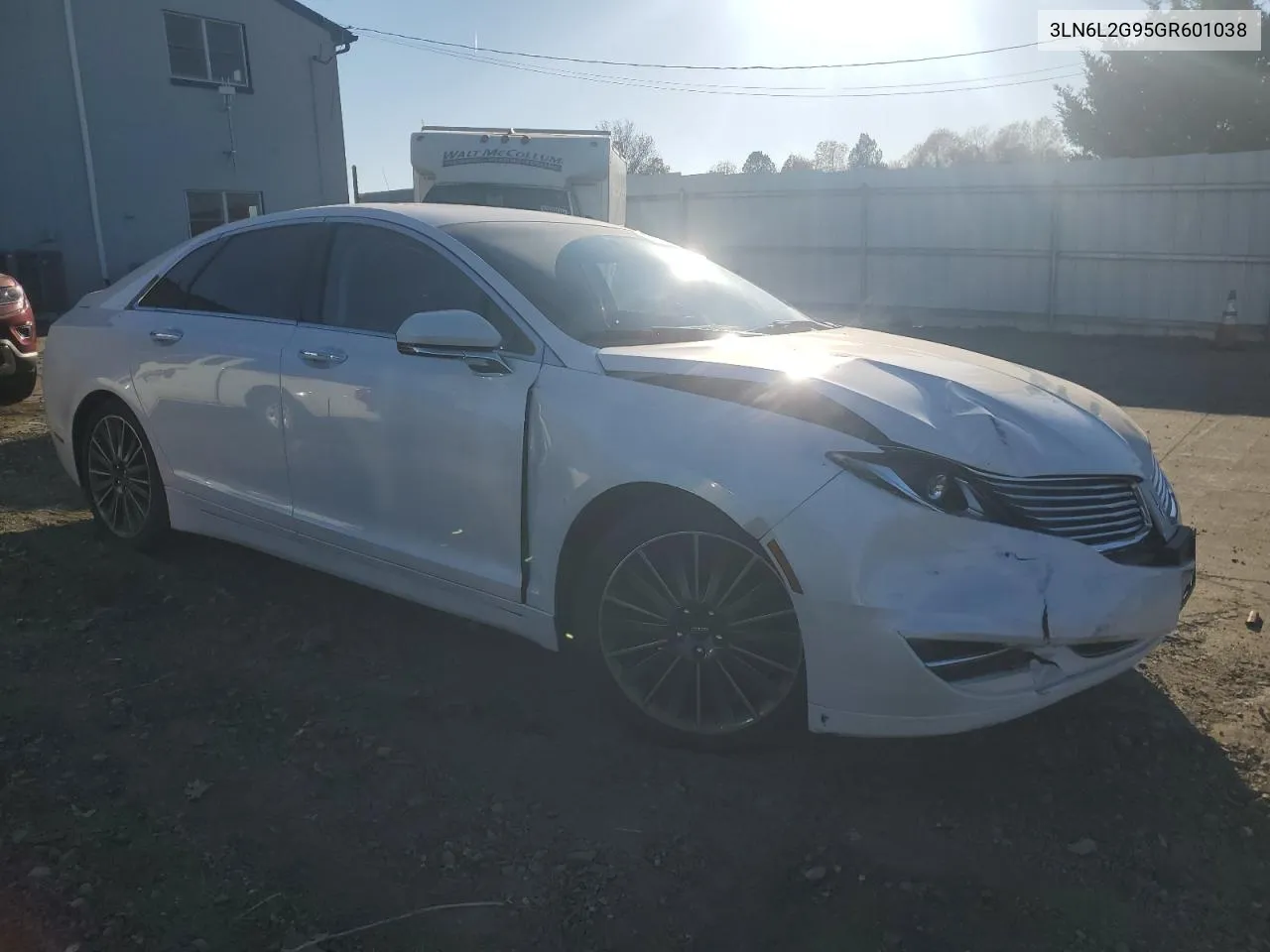 2016 Lincoln Mkz VIN: 3LN6L2G95GR601038 Lot: 78958974